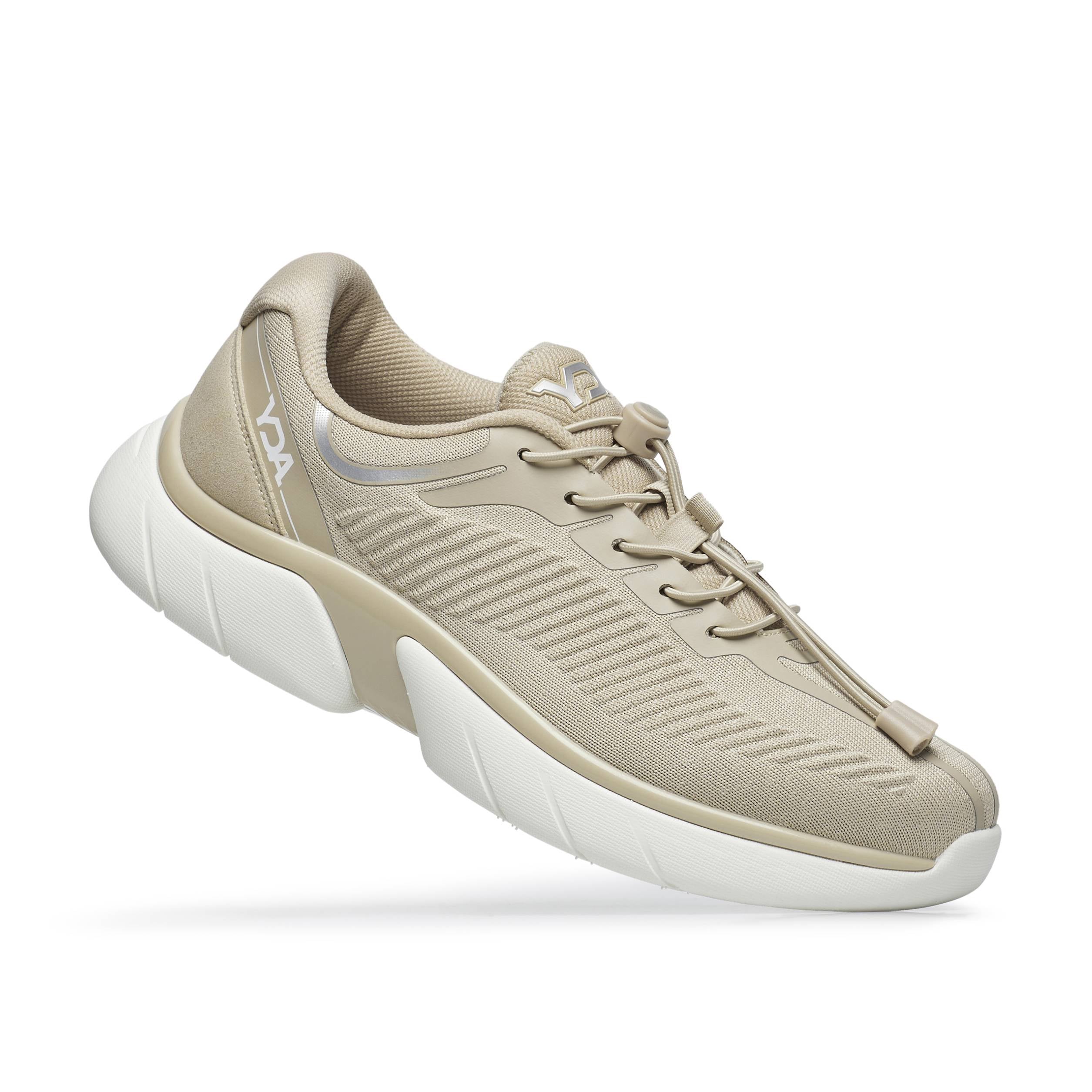 Zapatilla YDA Cairn C20 beige de tech-knit, Optima Molliter