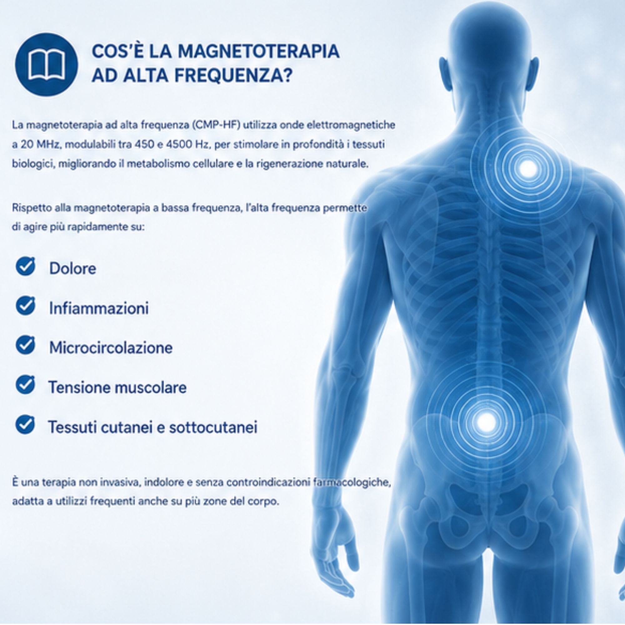 FranMed Pulse Mini magnétothérapie haute fréquence portable
