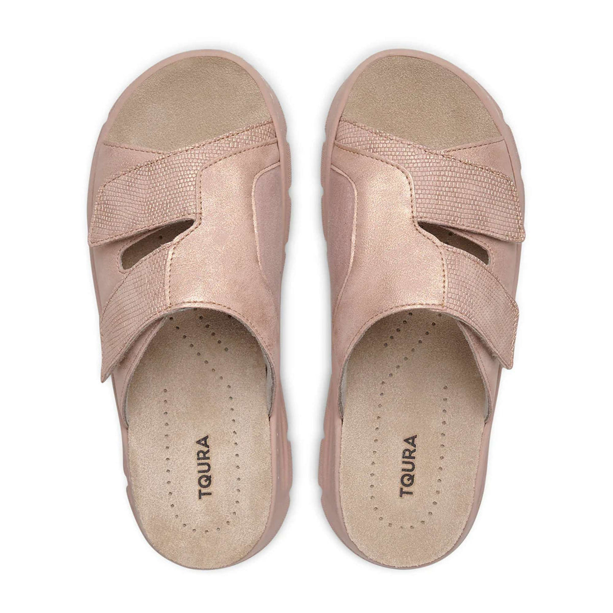Optima Molliter ROSE Women's Orthopedic Slipper, TQURA Line