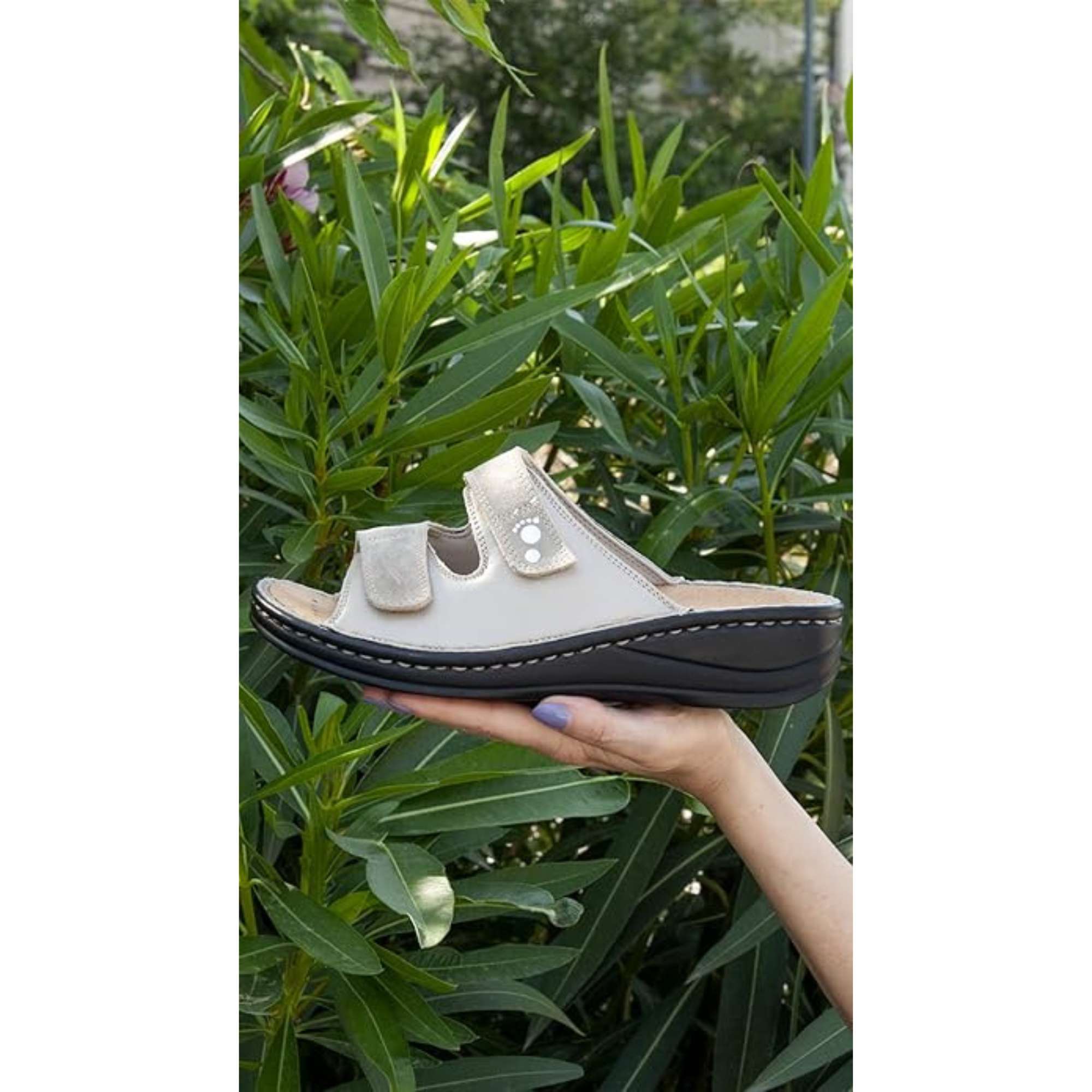 Podartis Alipes Tortora: orthopädische Damen-Sommerpantolette