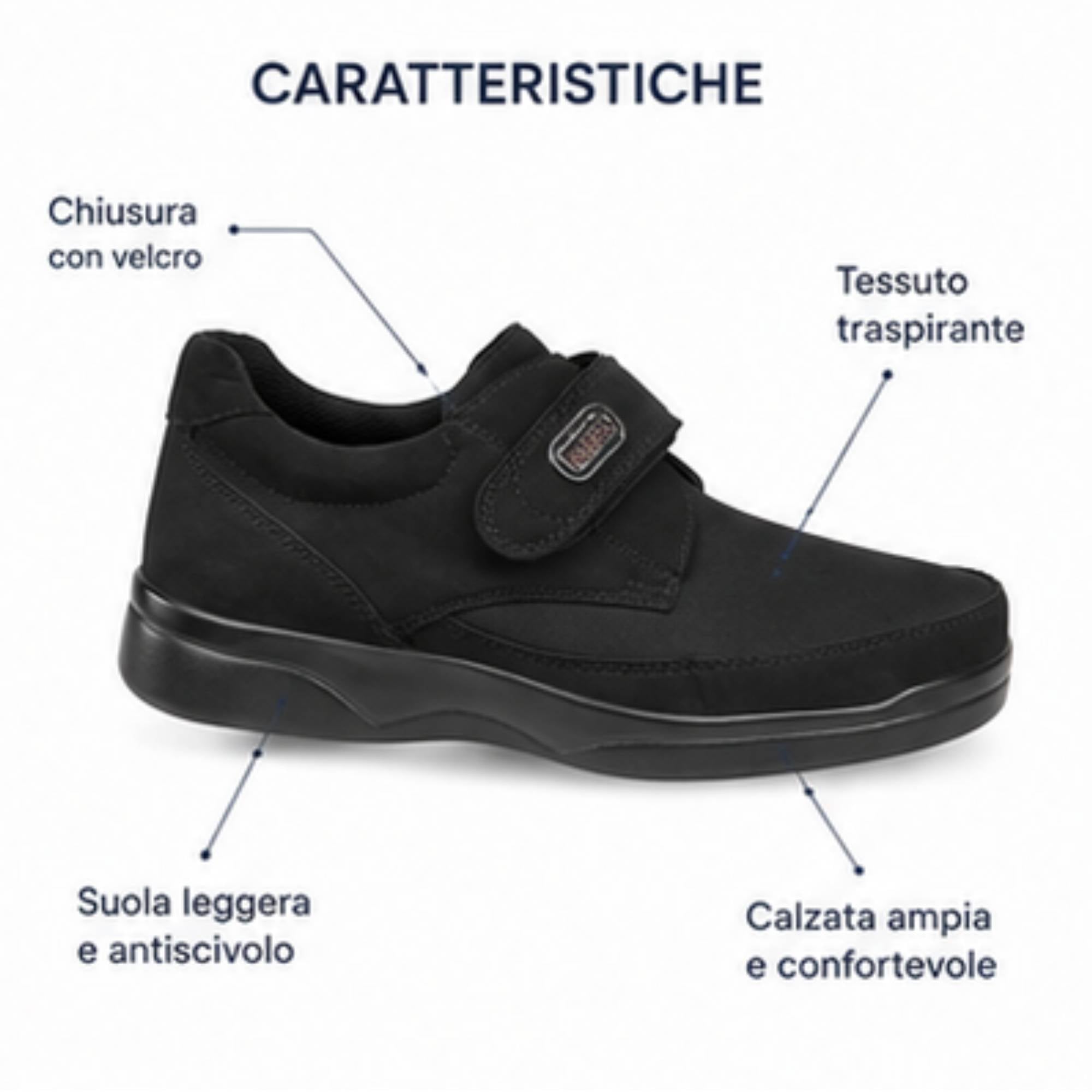 Podartis Deambulo L Extra-Roomy Orthopaedic Shoe