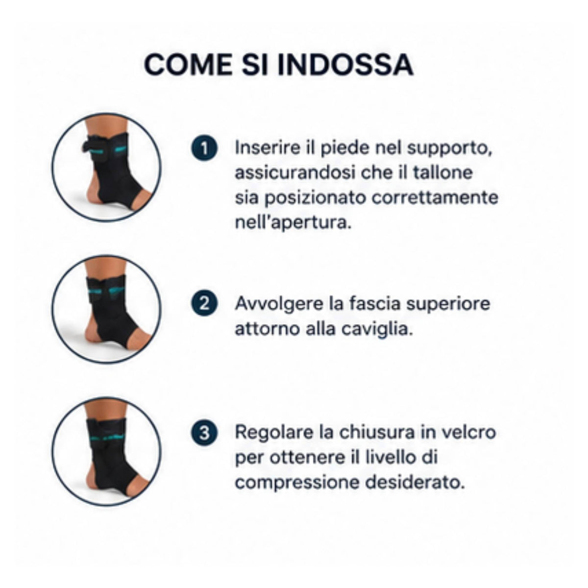 Aircast Airheel: tutore per fascite plantare e tendine d'Achille