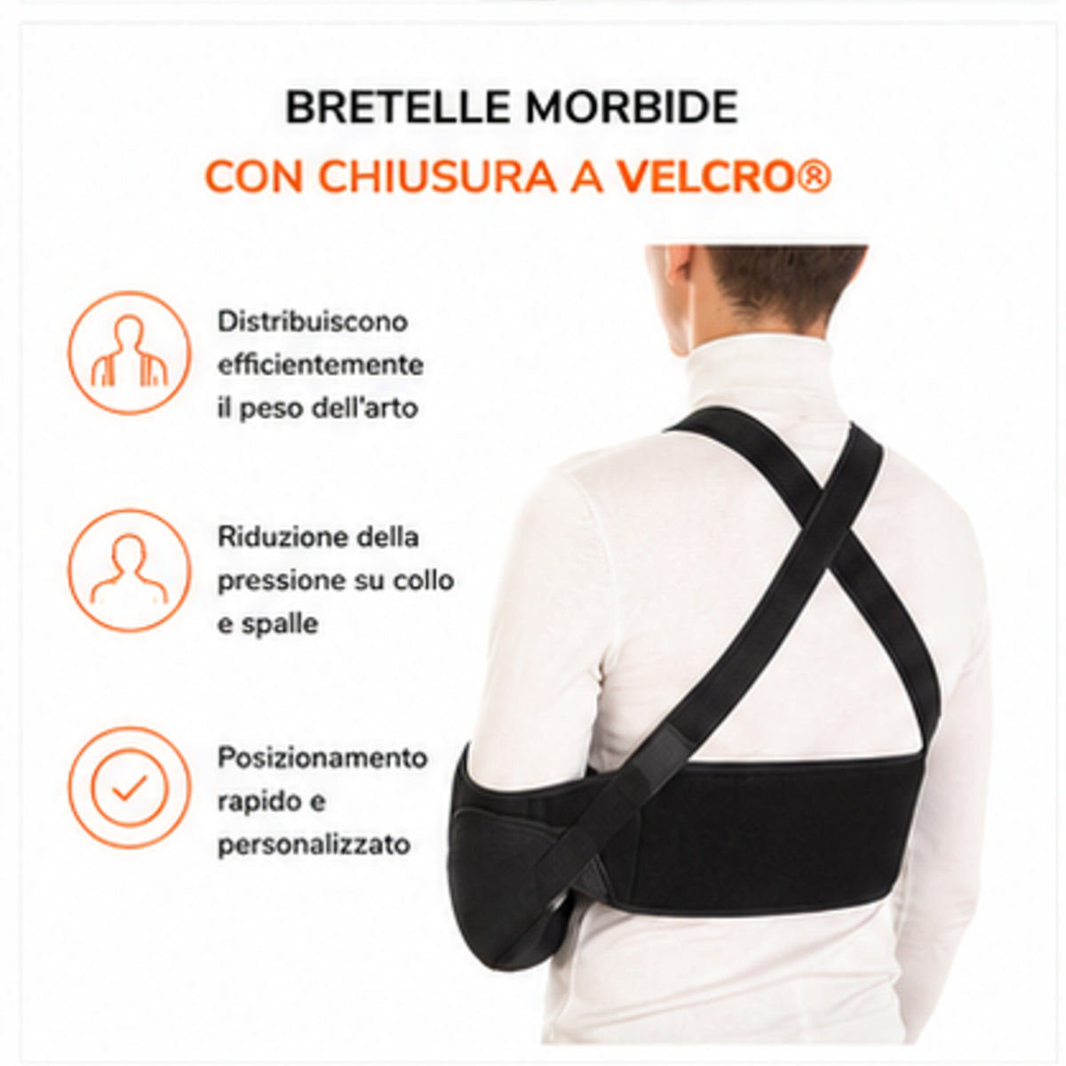 Inmovilizador hombro y brazo Roten Shouldfix II, bolsillo de codo