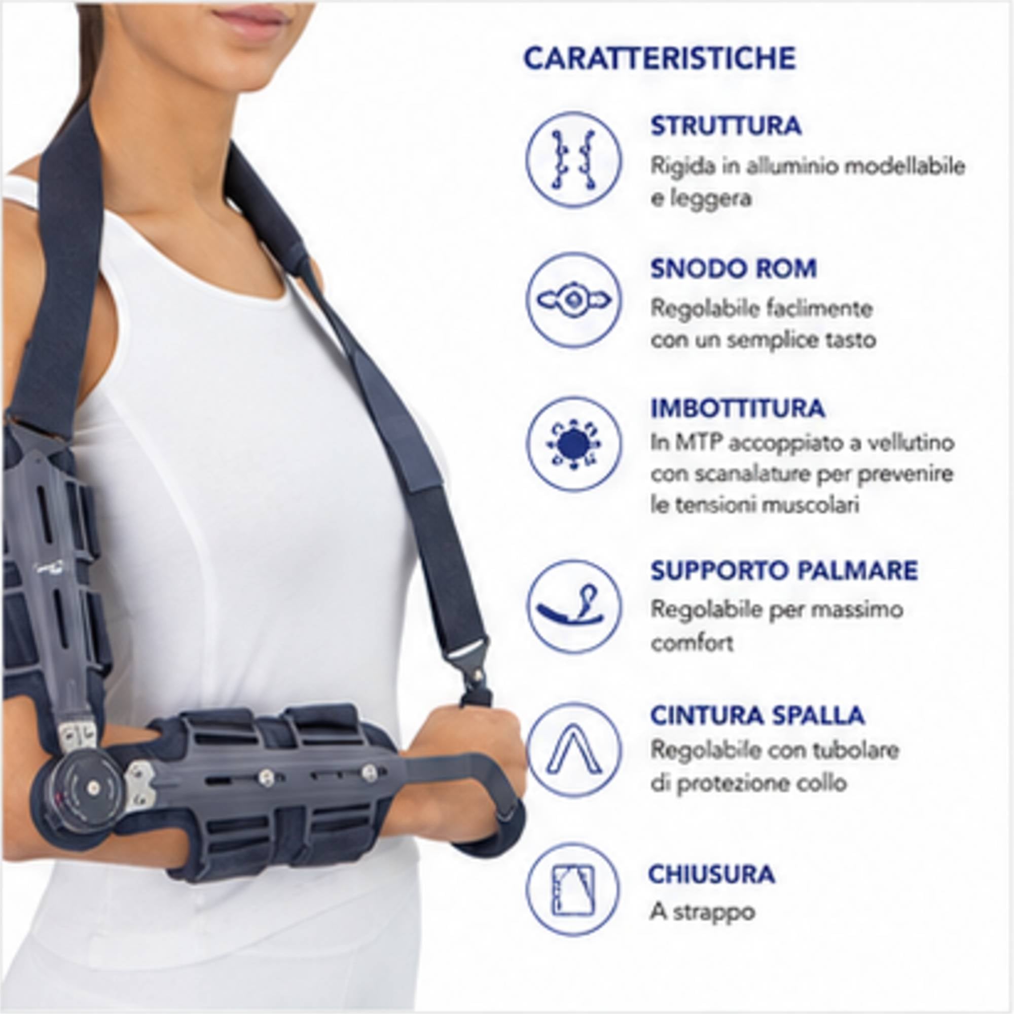 FGP Epico-Revo hinged post-operative elbow brace
