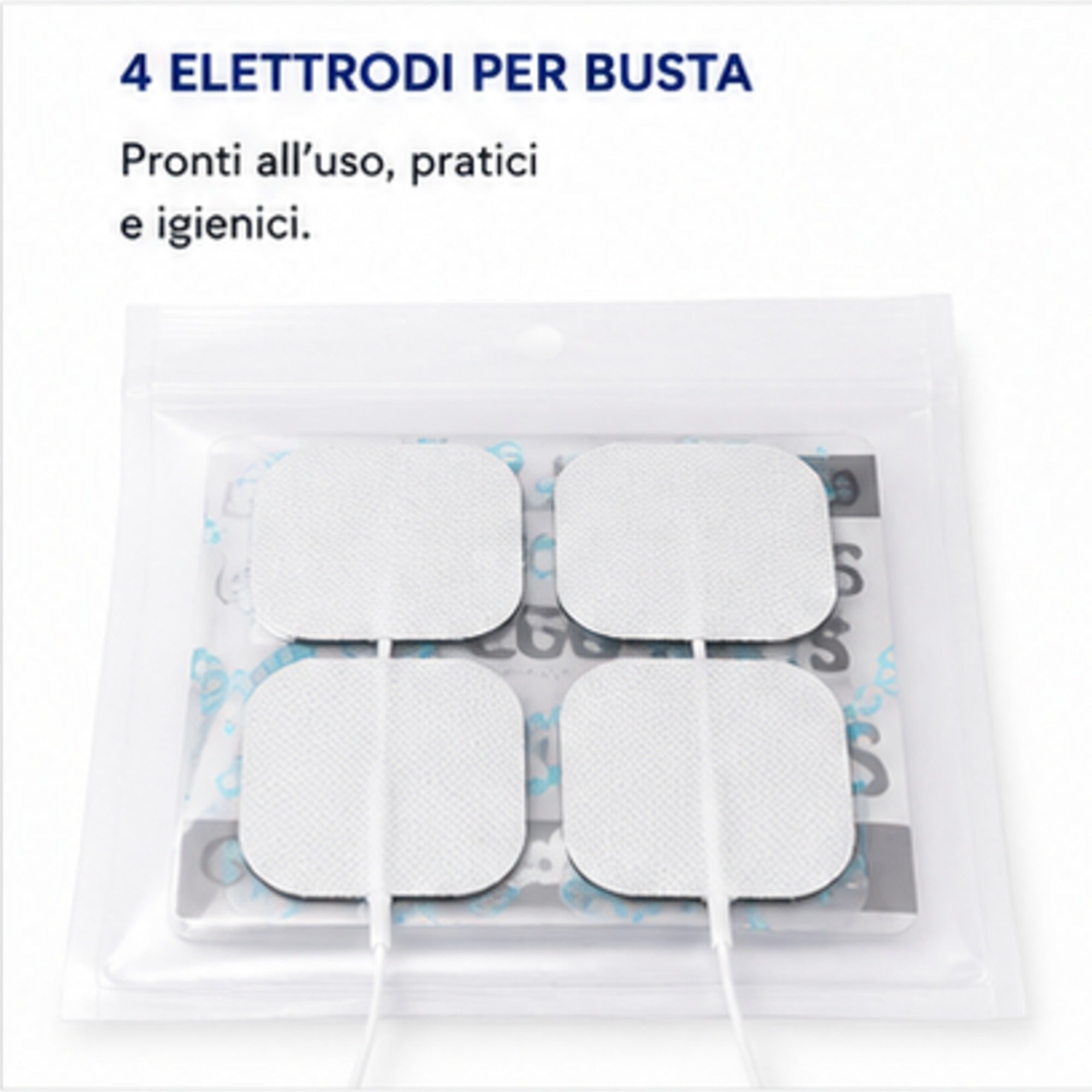 Globus Myotrode Plus Self-Adhesive Pin Electrodes 50x50 mm, 4 Pack