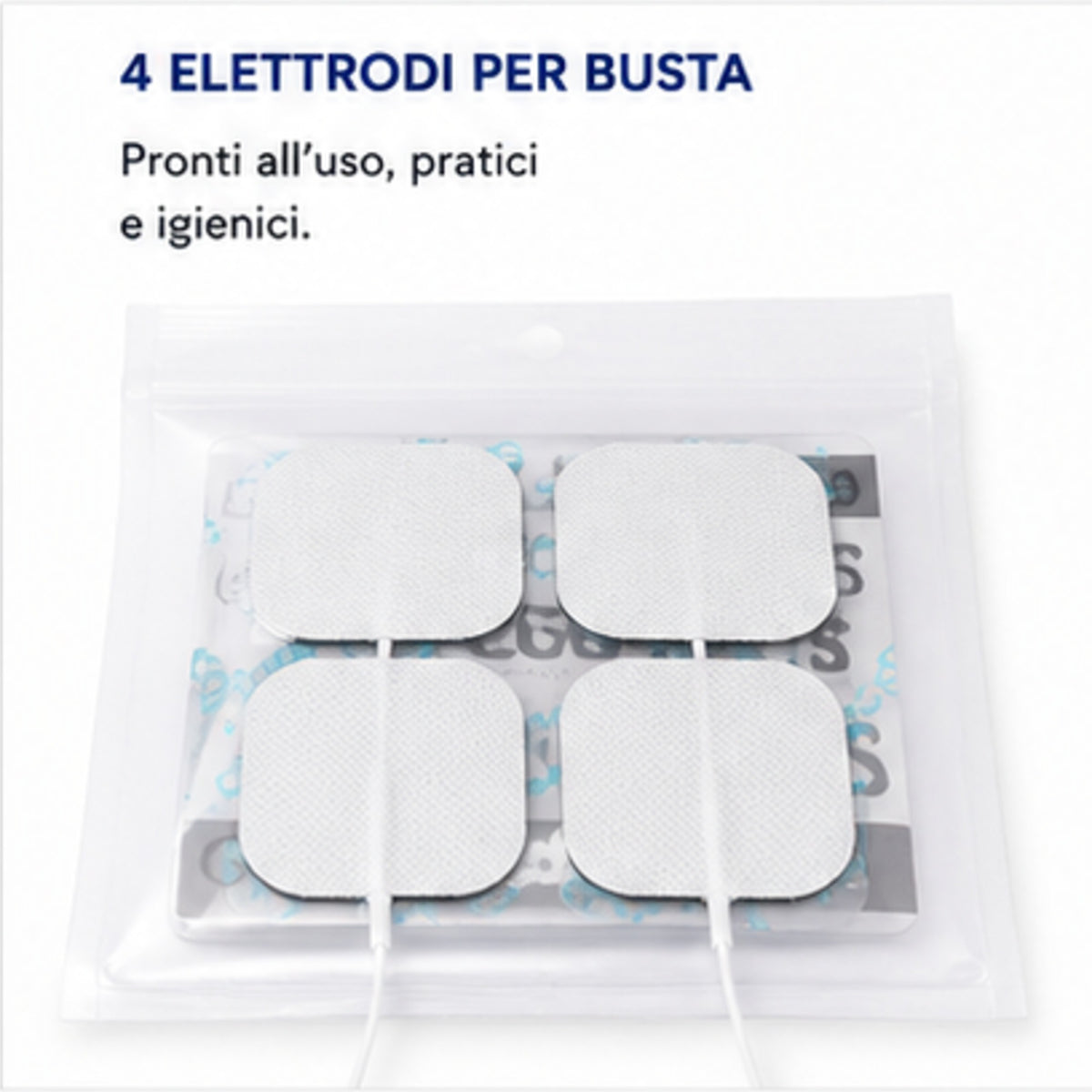 Globus Myotrode Plus Self-Adhesive Pin Electrodes 50x50 mm, 4 Pack