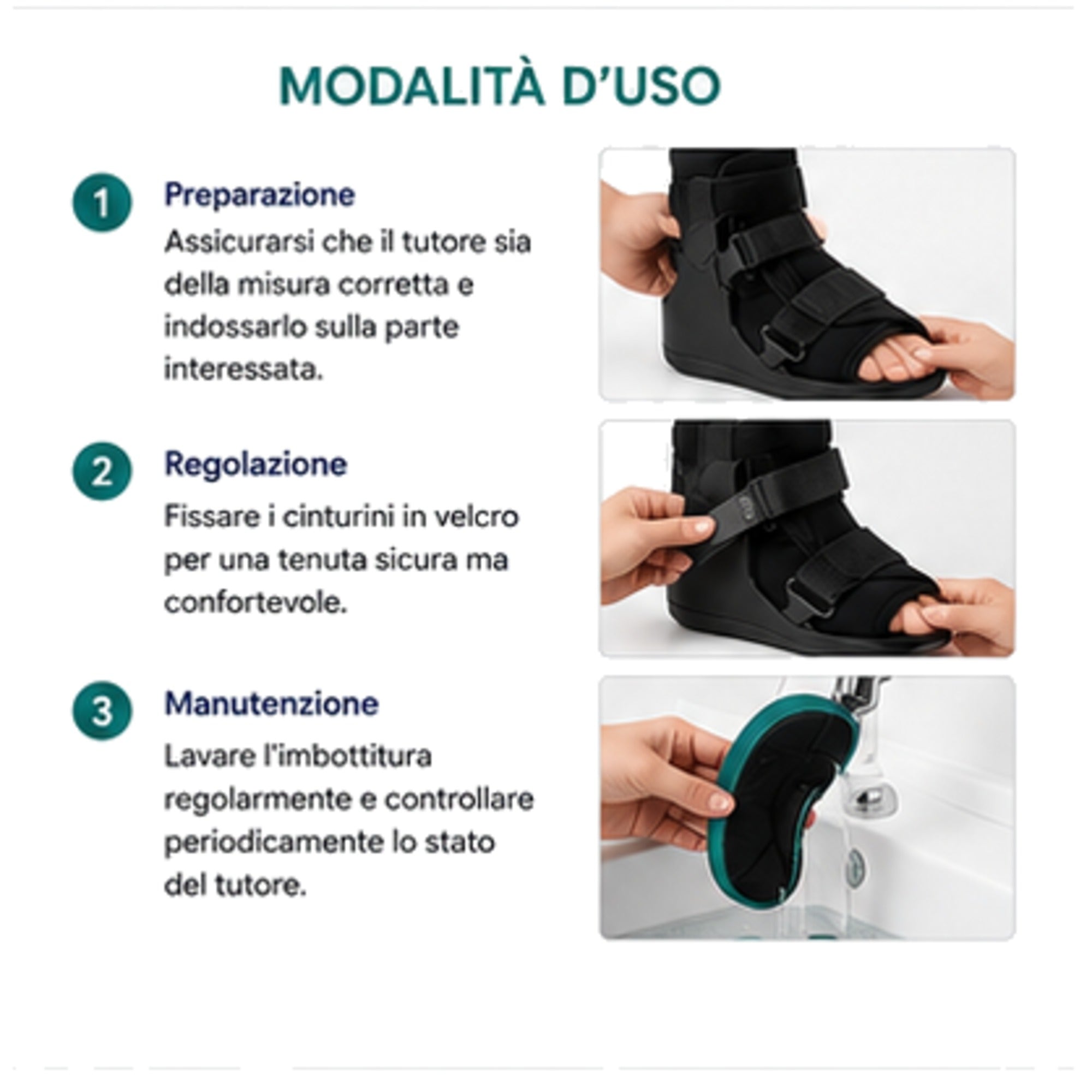 Botte de marche rigide Roten Equal 450 pour cheville et pied