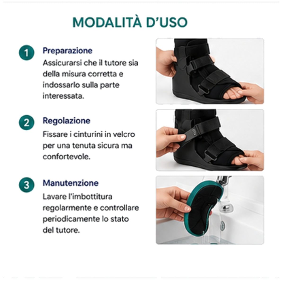 Botte de marche rigide Roten Equal 450 pour cheville et pied