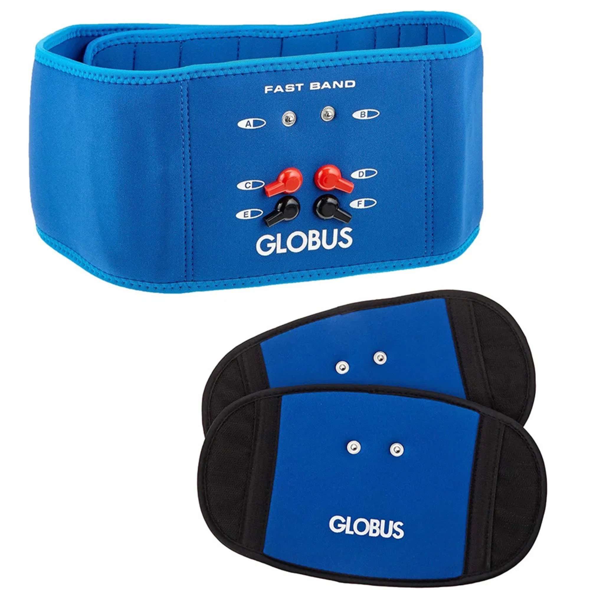 Globus Fast Body Kit: Fast Pad und Fast Band für Elektrostimulation