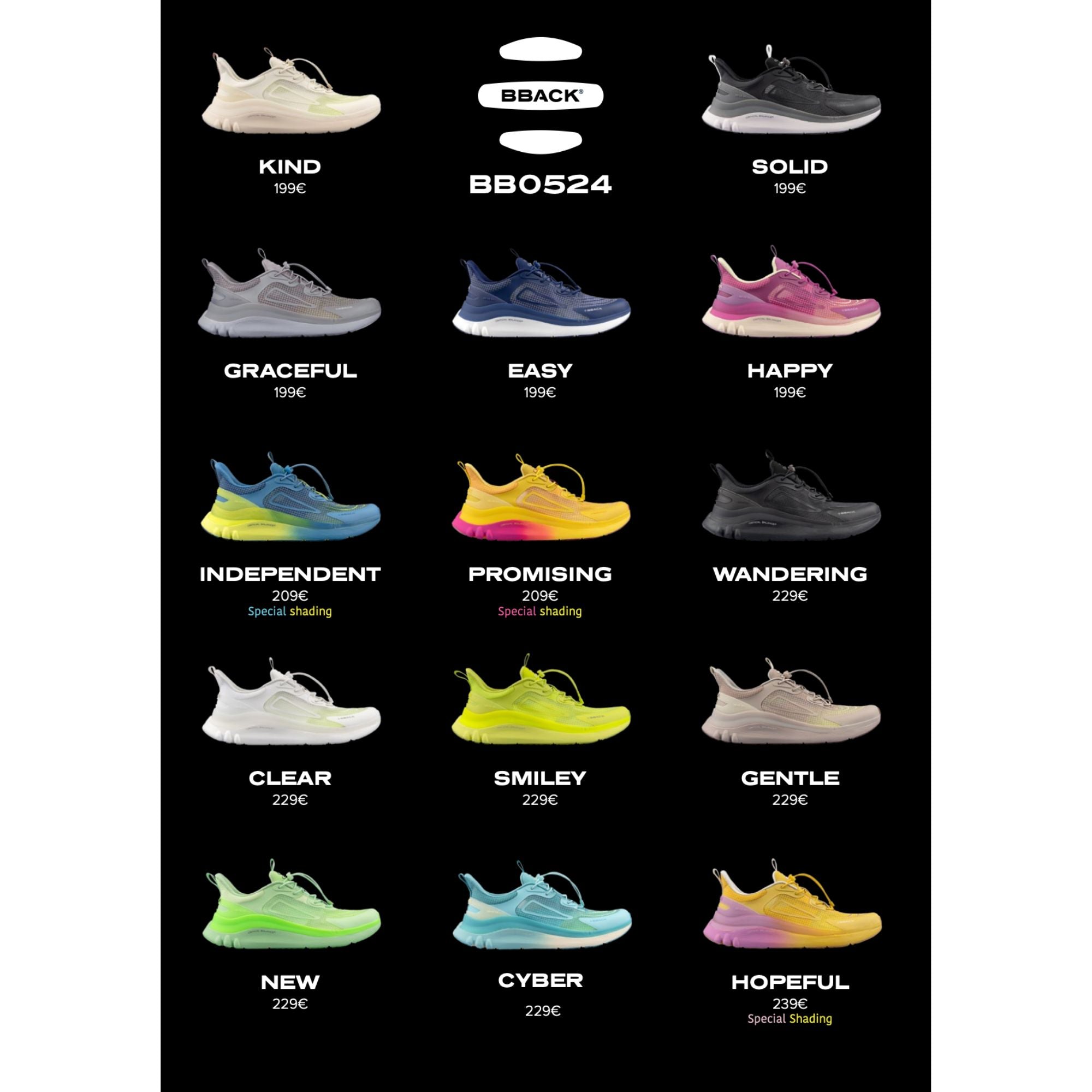 BBACK BB0524: biomechanischer Sneaker mit Diapason-Einsatz