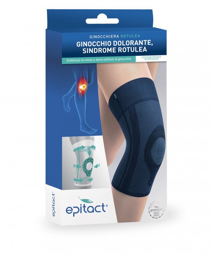 Epitact ginocchiera rotulea con tirante EpitheliumFlex
