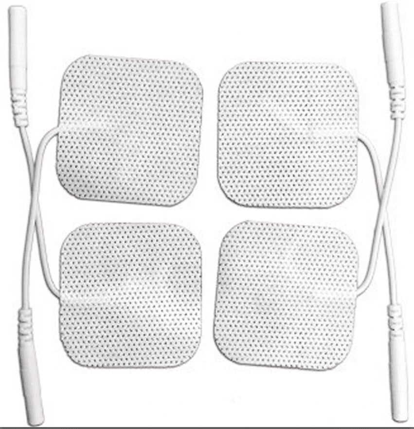 Électrodes Globus Myotrode Platinum pour électrostimulateur, lot de 4