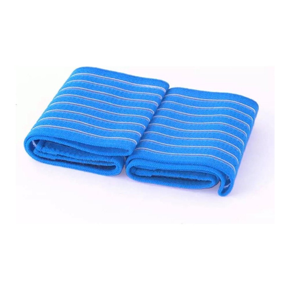 Pack de 2 bandas elásticas talla M, 80 x 8 cm, para ejercicios en casa